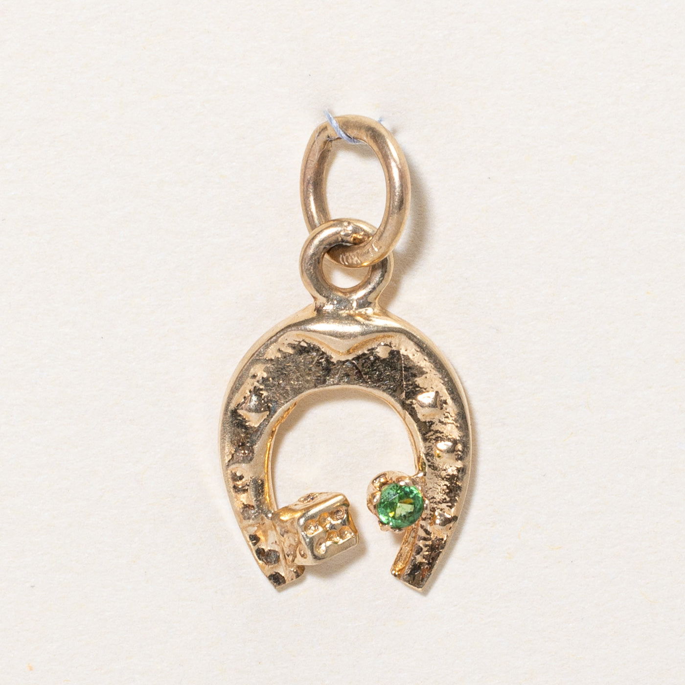 Yellow Gold Horseshoe Charm