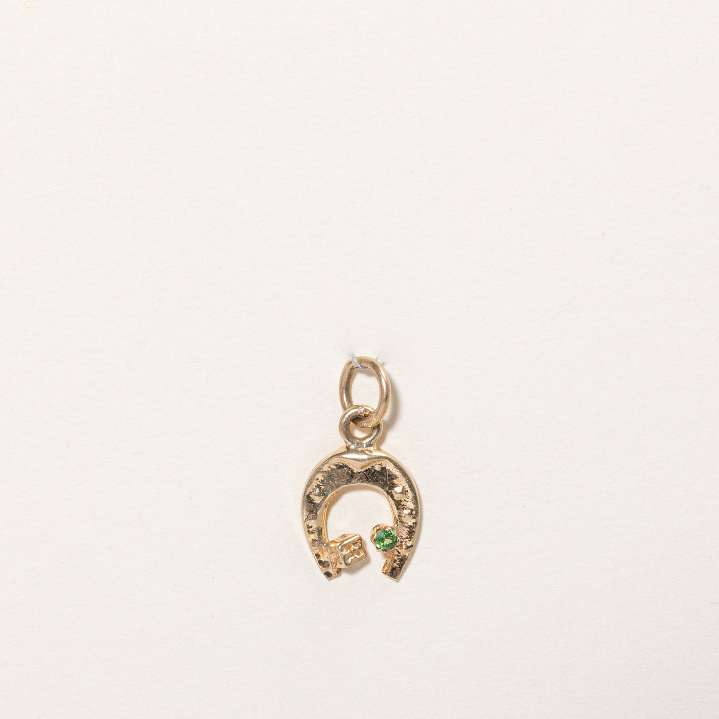 Yellow Gold Horseshoe Charm