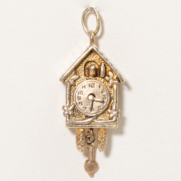 10k Yellow Gold Cuckoo Clock Charm