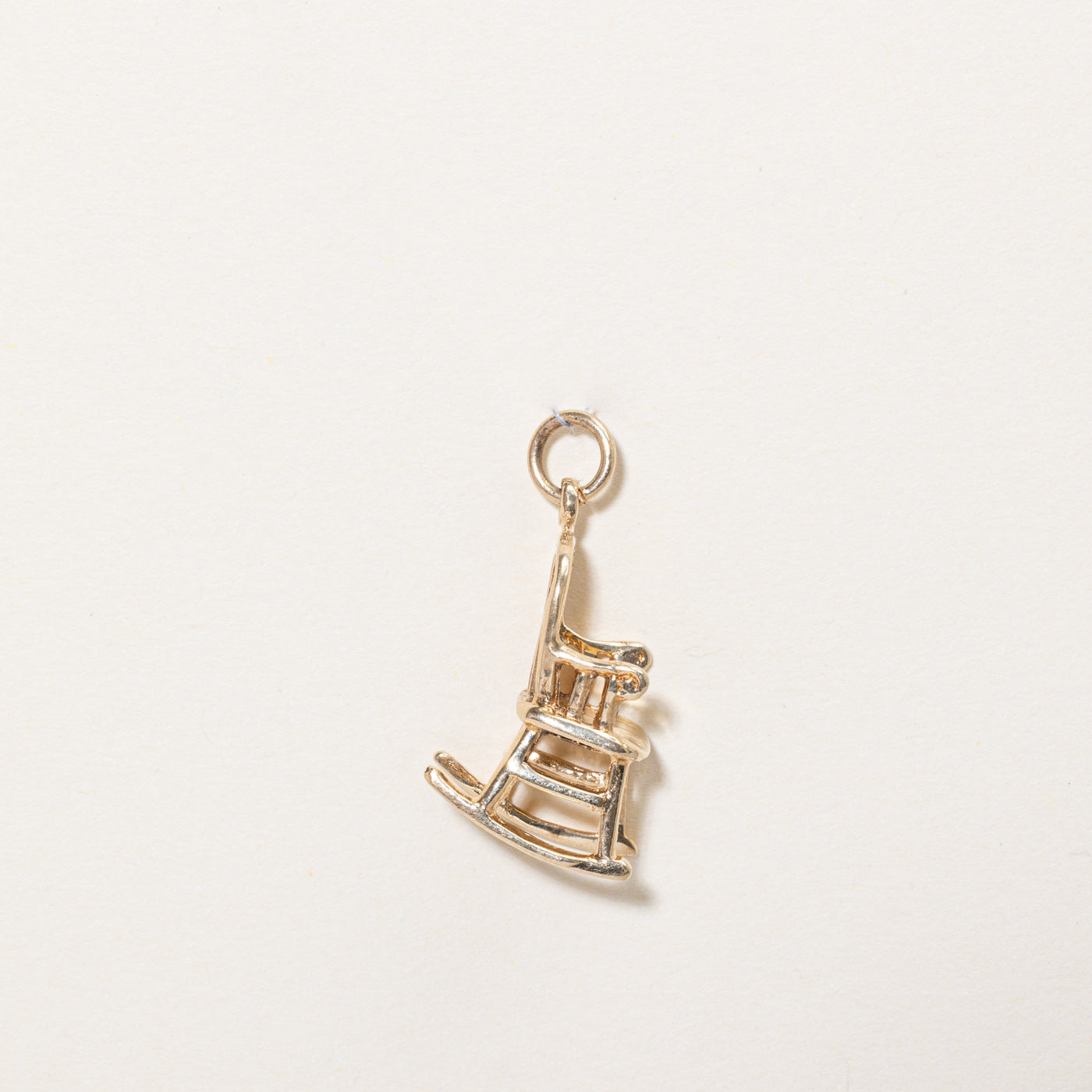 10k Yellow Gold Rocking Chair Charm