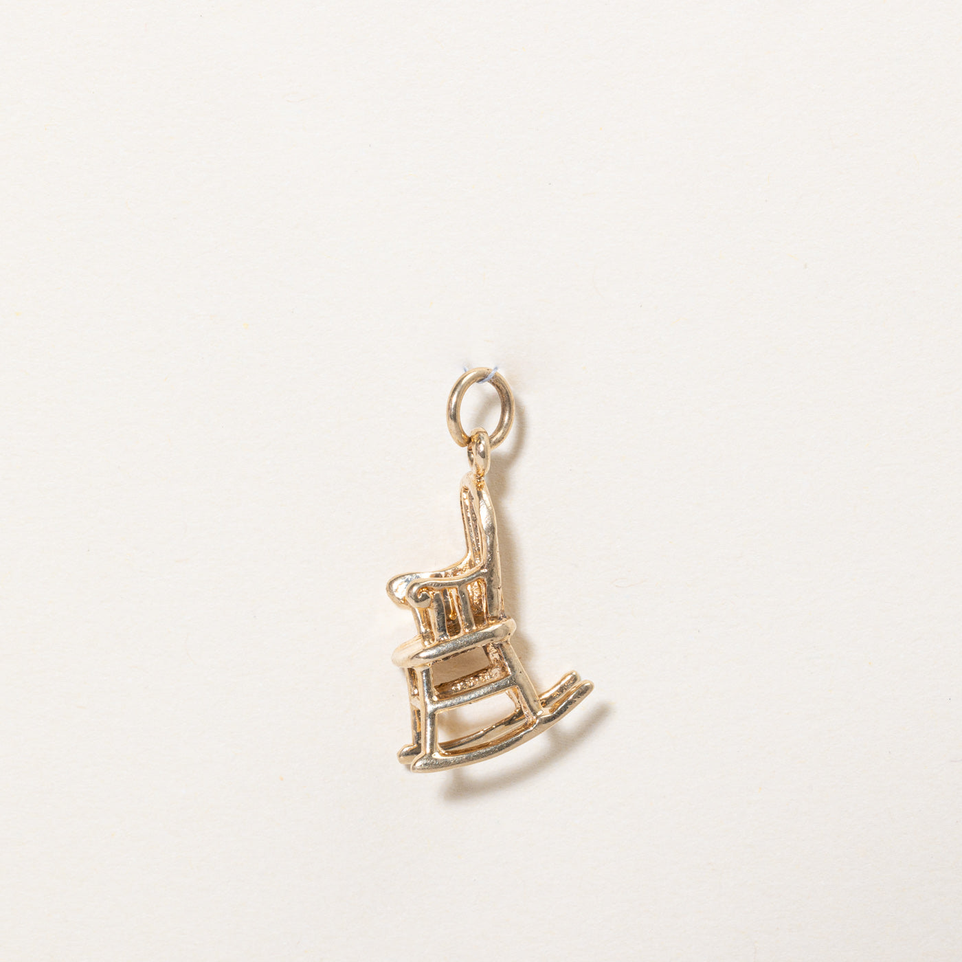 10k Yellow Gold Rocking Chair Charm