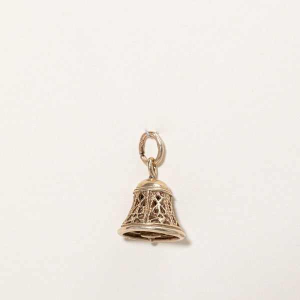 10k Yellow Gold Bell Charm