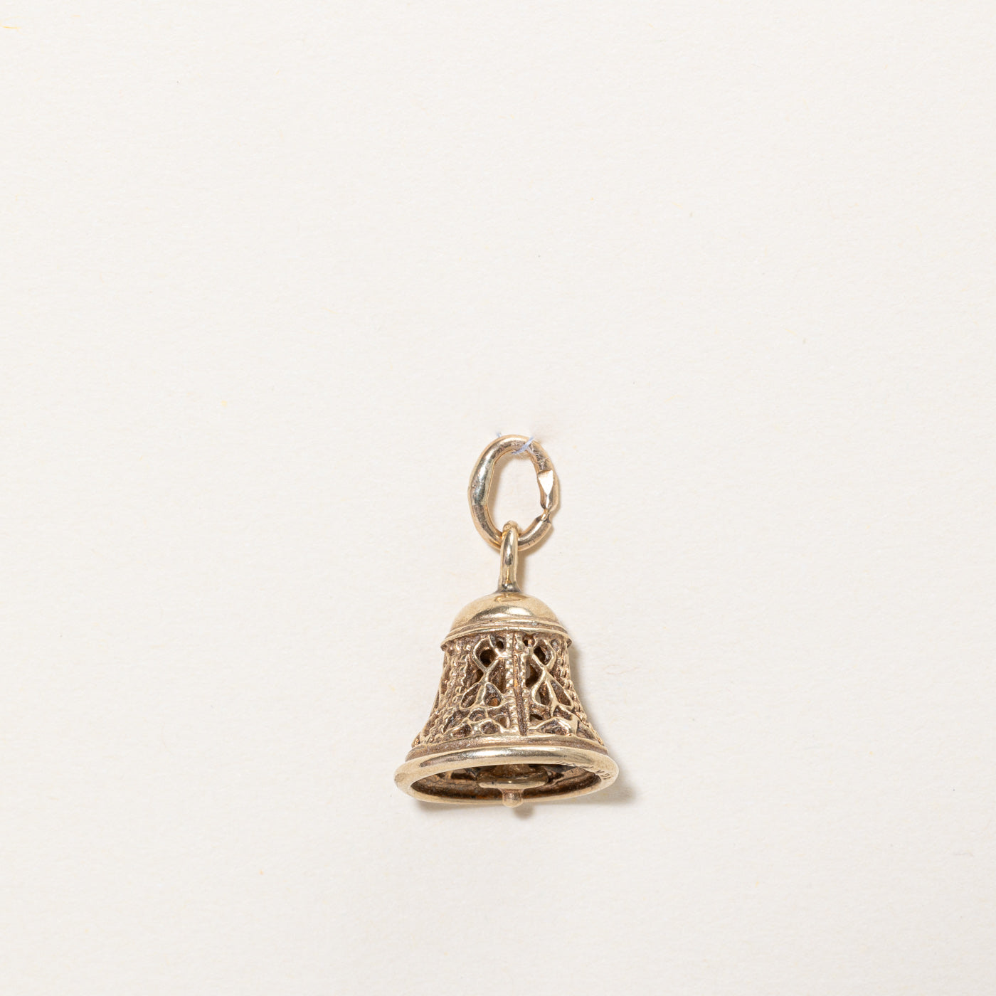 10k Yellow Gold Bell Charm