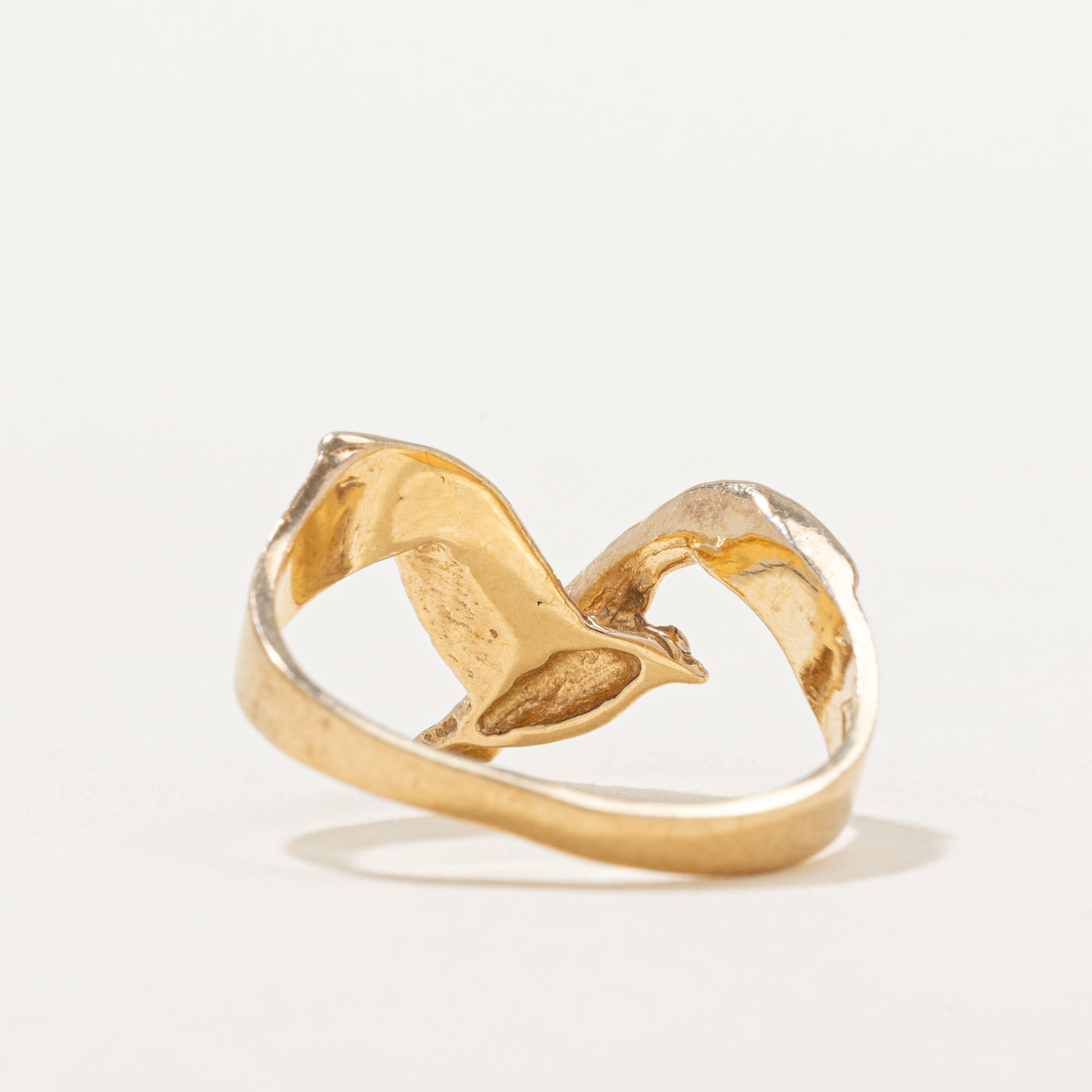 10k Yellow Gold Seagull Ring | SZ 5.75 |