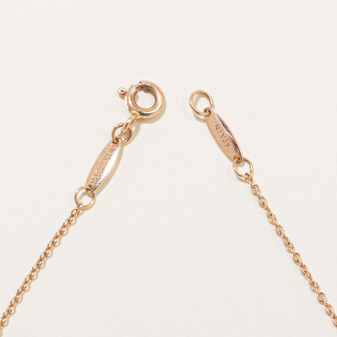 'Tiffany & Co' Elsa Peretti Diamonds By The Yard Bracelet | 0.07ct | 7" |