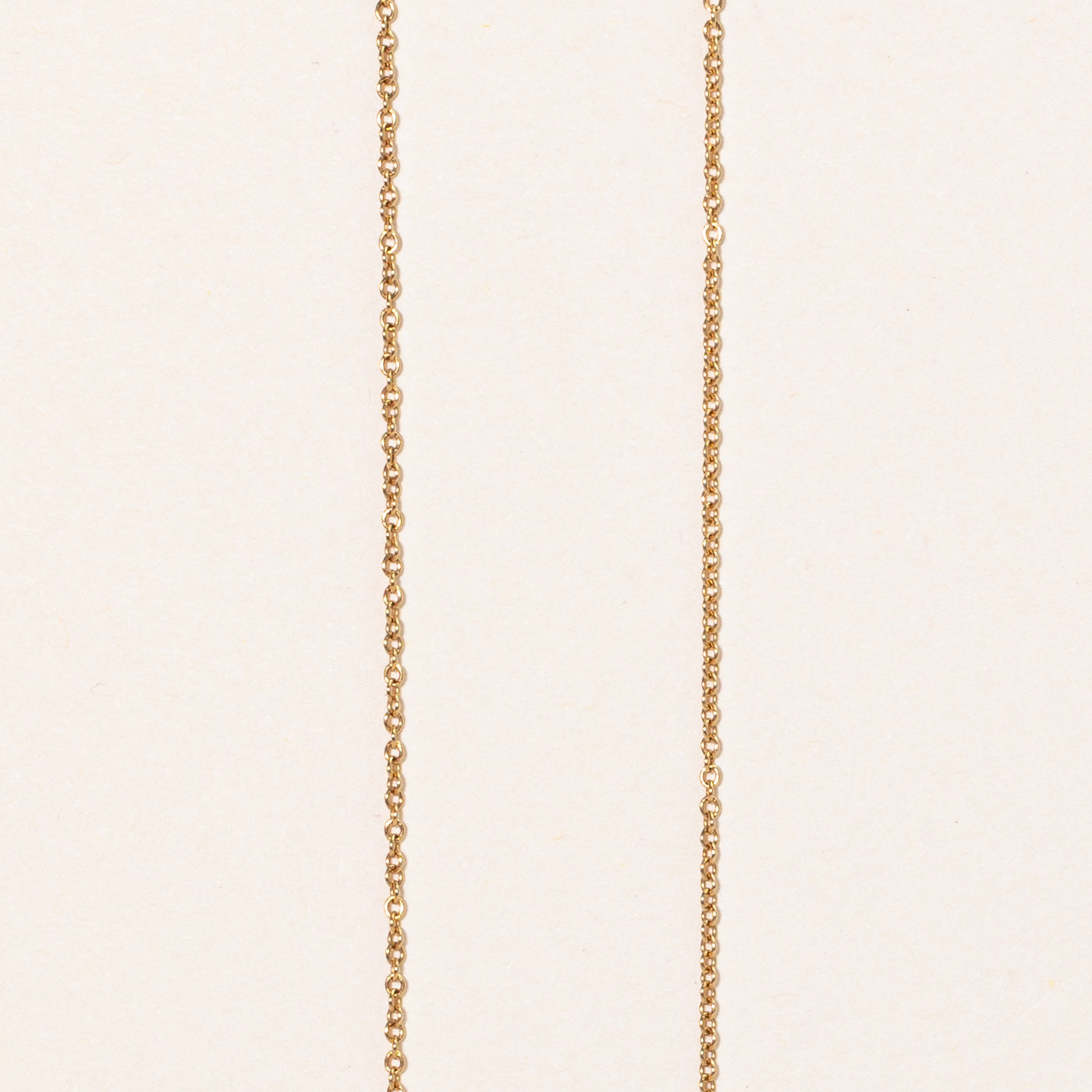 'Tiffany & Co' 18k Yellow Gold Chain | 16" |
