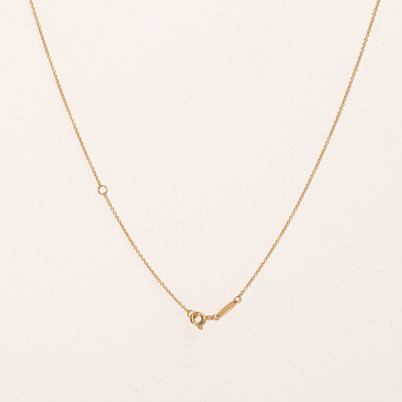 'Tiffany & Co' & Pendant Necklace | 18" |