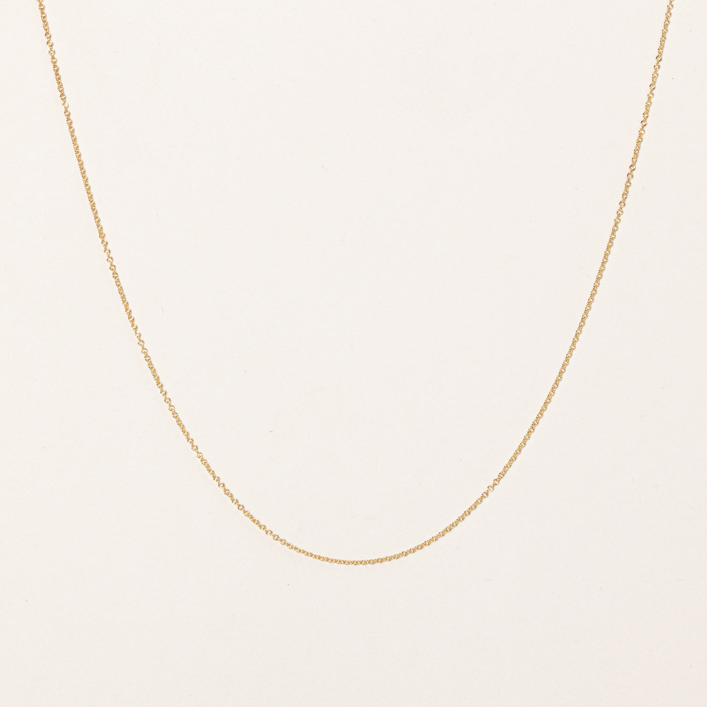 'Tiffany & Co' 18k Yellow Gold Necklace | 24" |