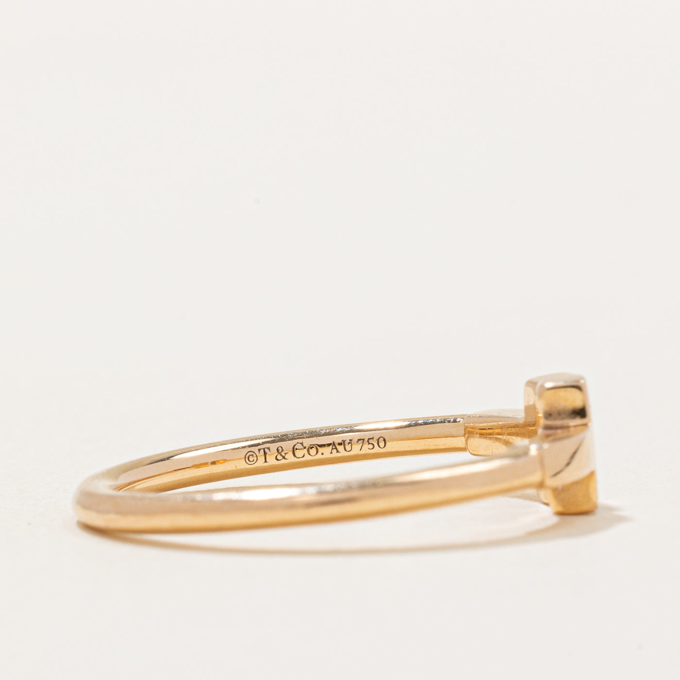 'Tiffany & Co' Tiffany T Wire Ring | SZ 7.75 |