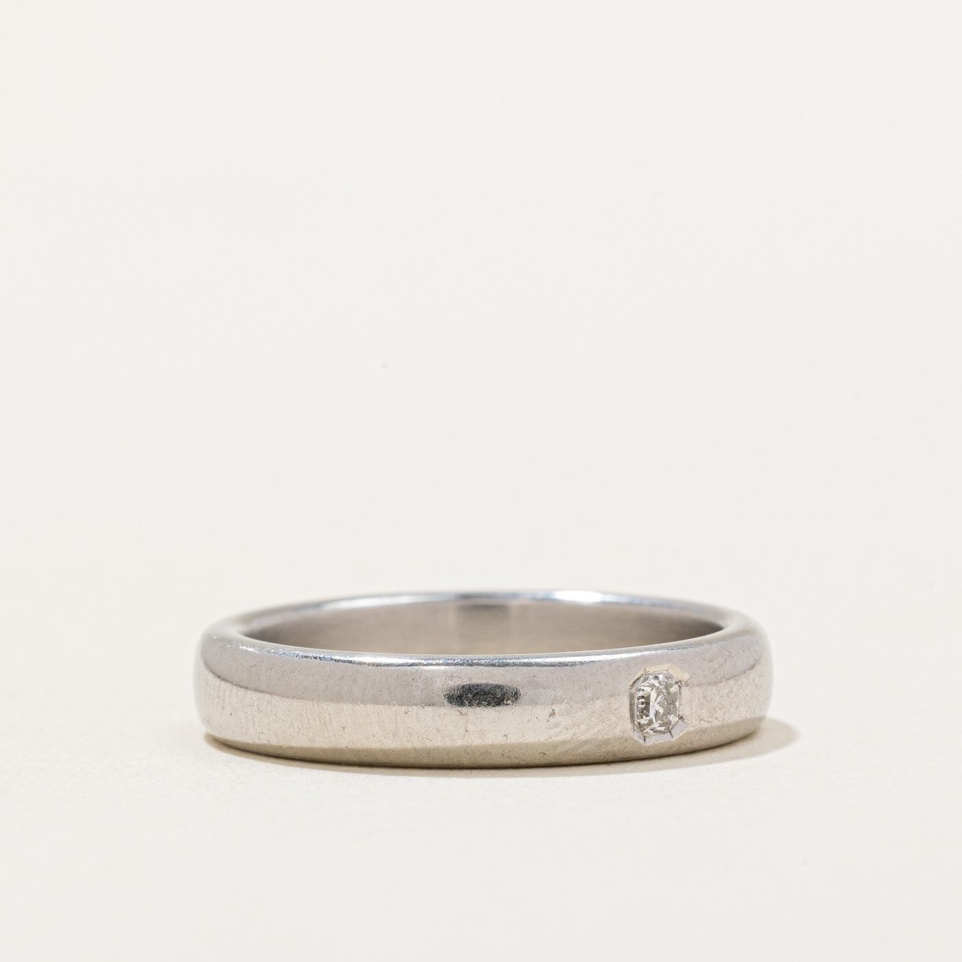 'Tiffany & Co' 2008 London Wedding Band | 0.10ct | SZ 6.75 |