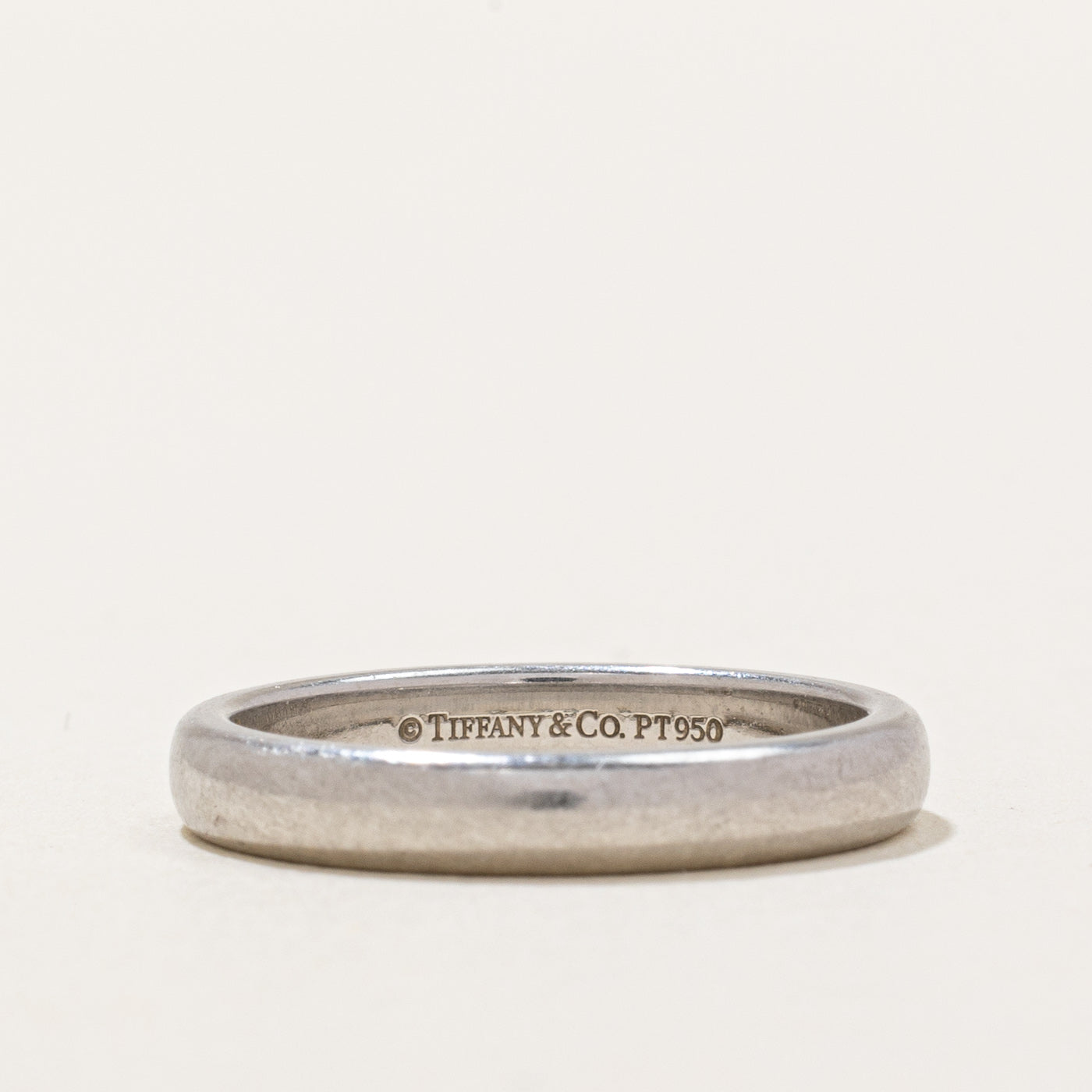 'Tiffany & Co' Tiffany Forever Platinum Wedding Band | SZ 5.75 |