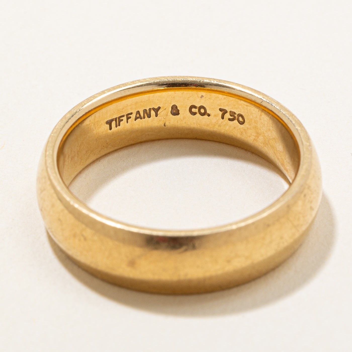 'Tiffany & Co' Tiffany Forever Wedding Band Ring | 6 mm | SZ 8.75 |