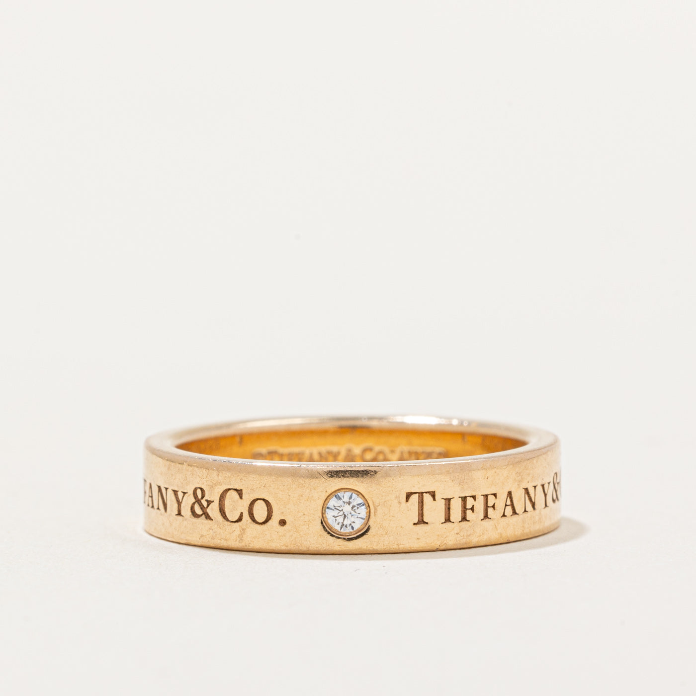 Tiffany & Co' T&Co. Band Ring | 0.07ctw | SZ 5.75 |