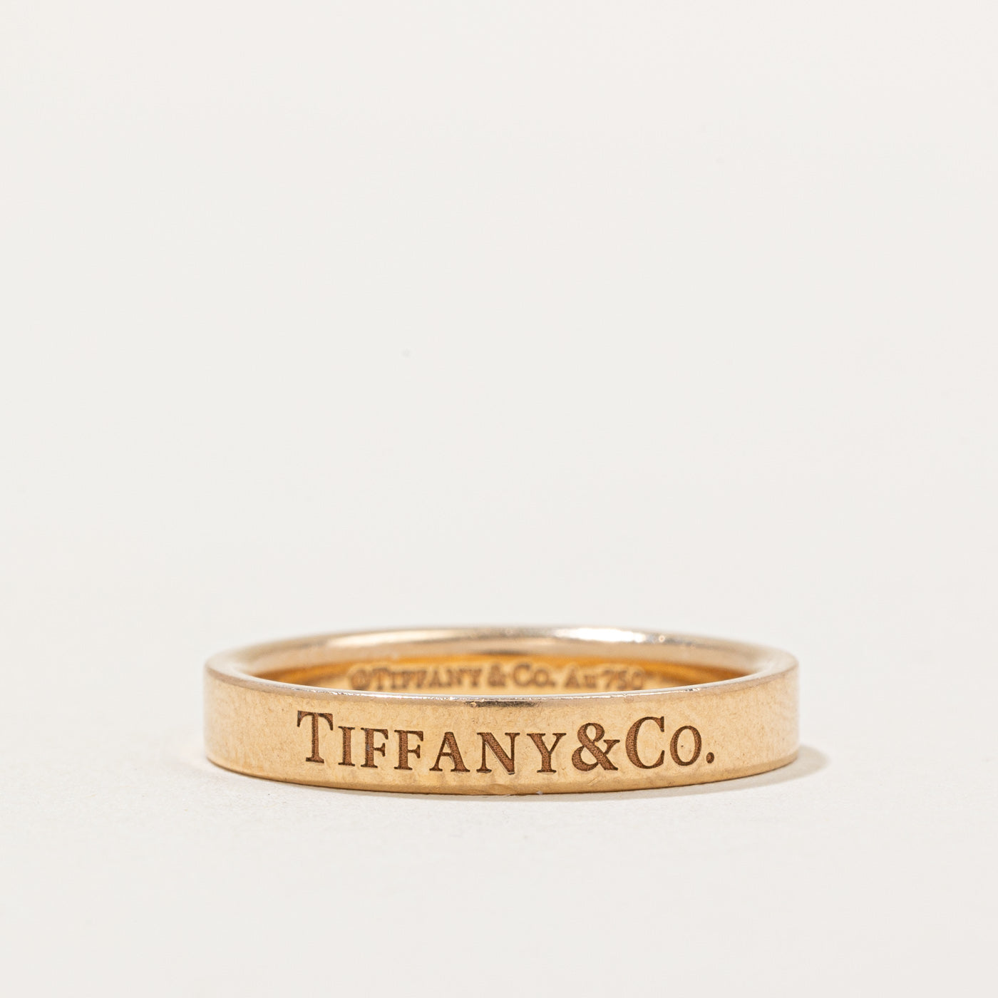 'Tiffany & Co' T&Co. Band Ring | SZ 5.75 |