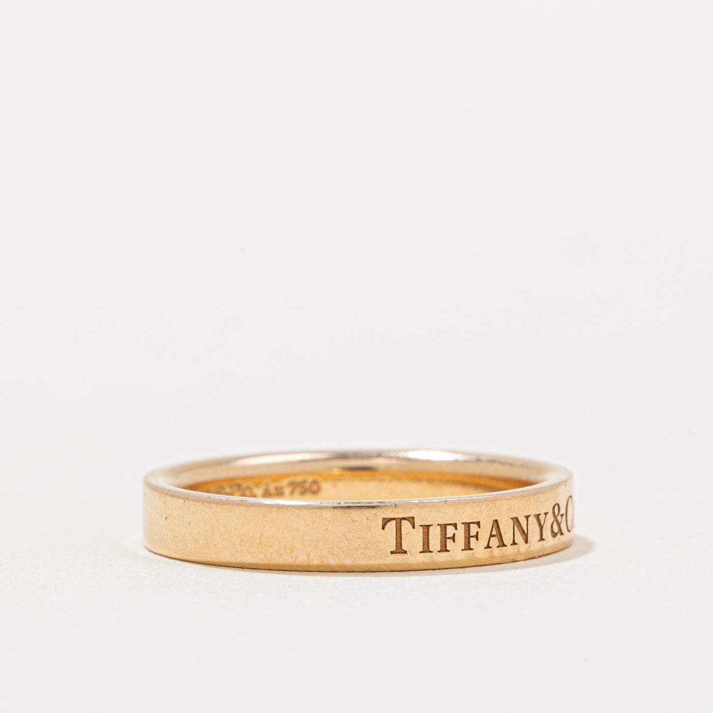 'Tiffany & Co' T&Co. Band Ring | SZ 5.75 |