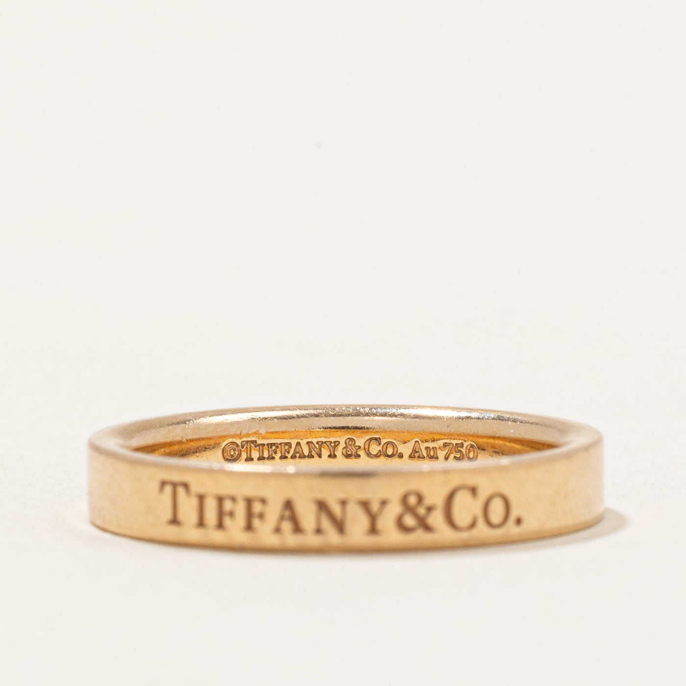 'Tiffany & Co' T&Co. Band Ring | SZ 5.75 |