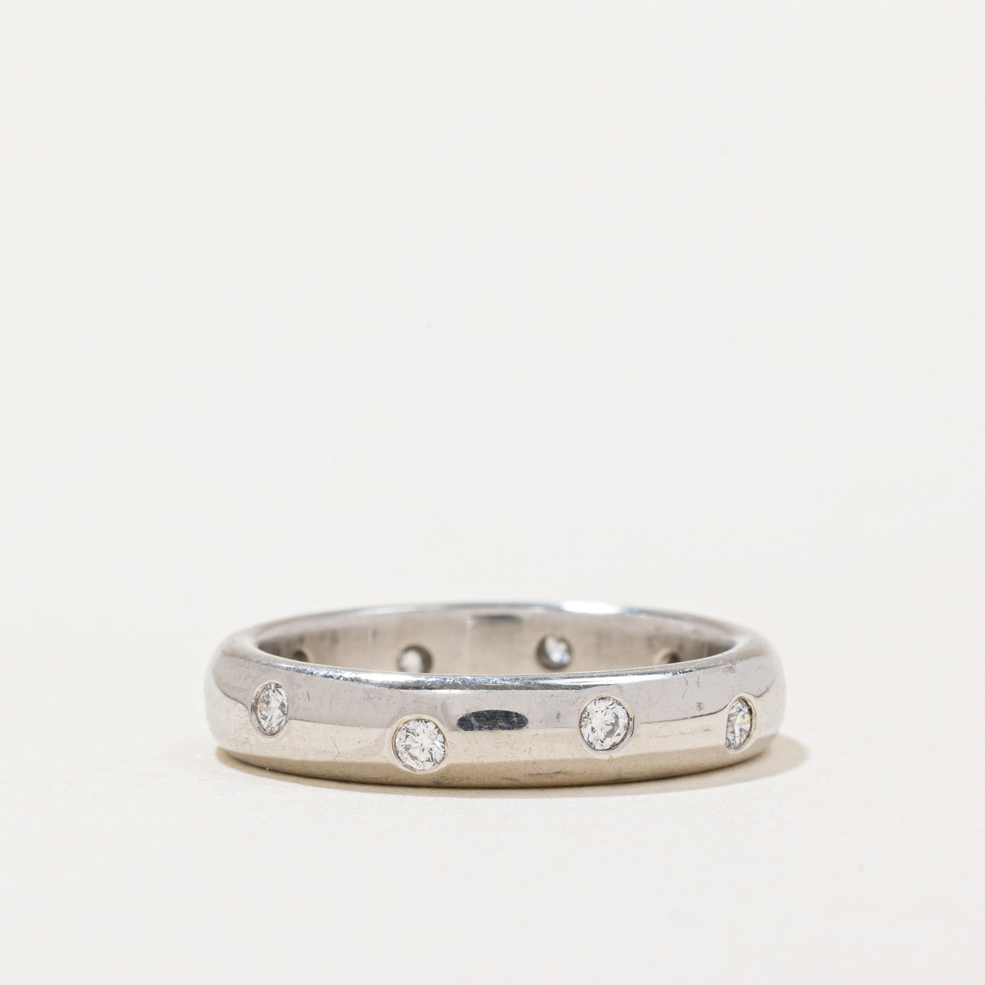 Flush Set Diamond Band | 0.22ctw | SZ 6 |