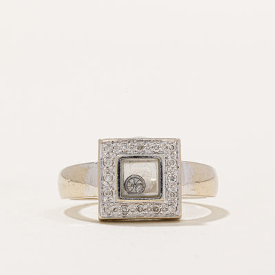 Floating Diamond Ring | 0.10ctw | SZ 6.25 |