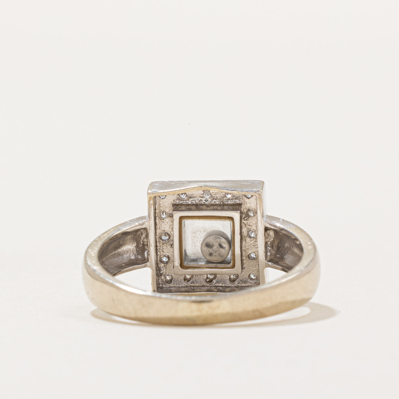 Floating Diamond Ring | 0.10ctw | SZ 6.25 |