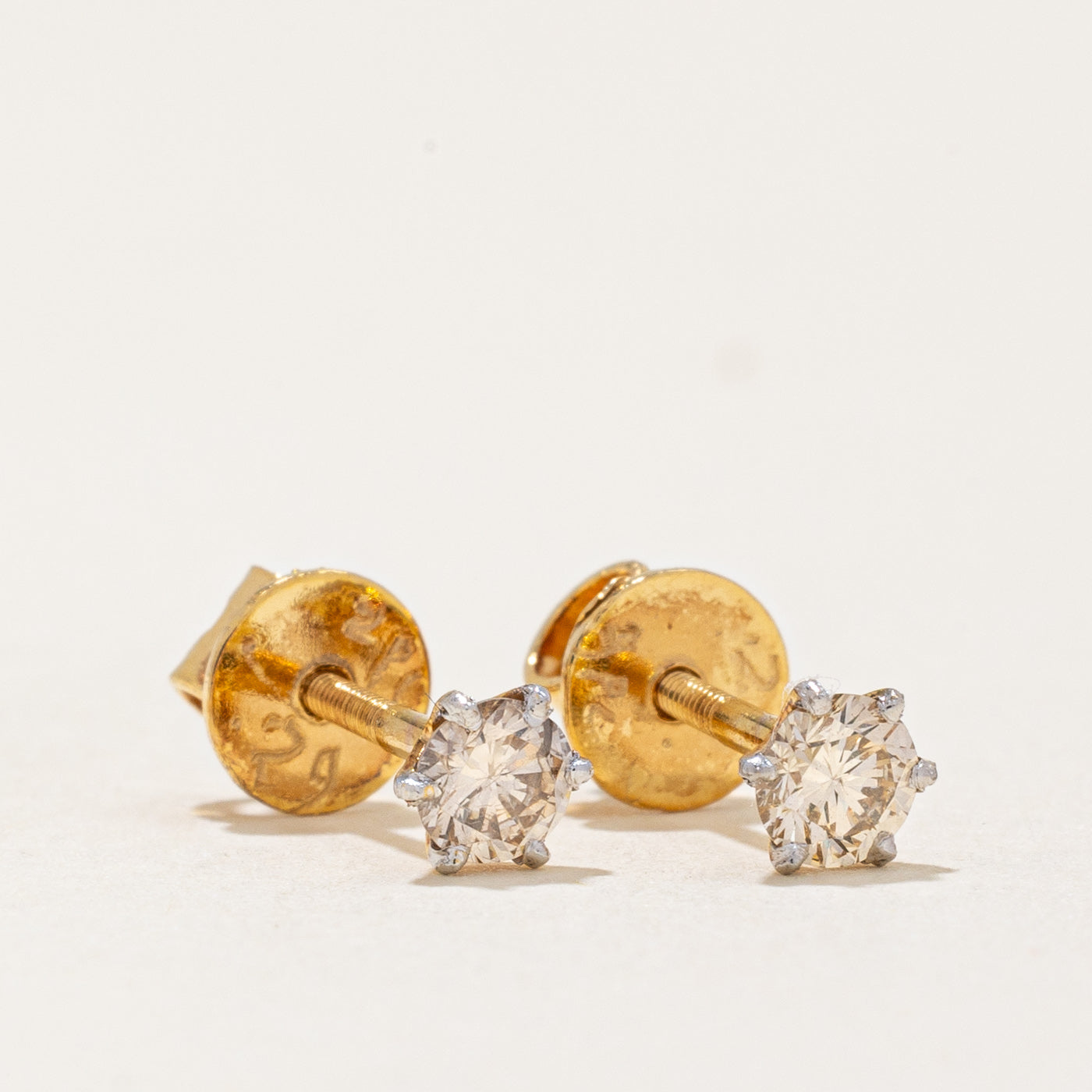 Diamond Stud Earrings | 0.28ctw |