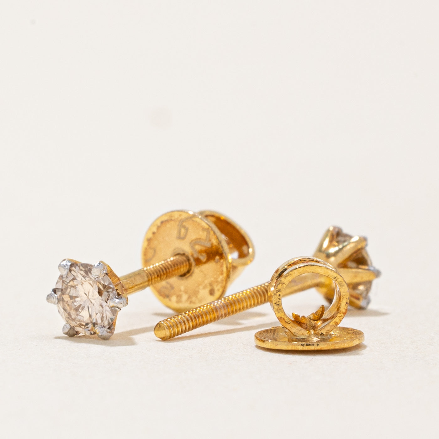 Diamond Stud Earrings | 0.28ctw |