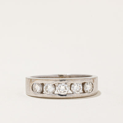 Channel Set Diamond Ring | 0.50ctw | SZ 5.25 |