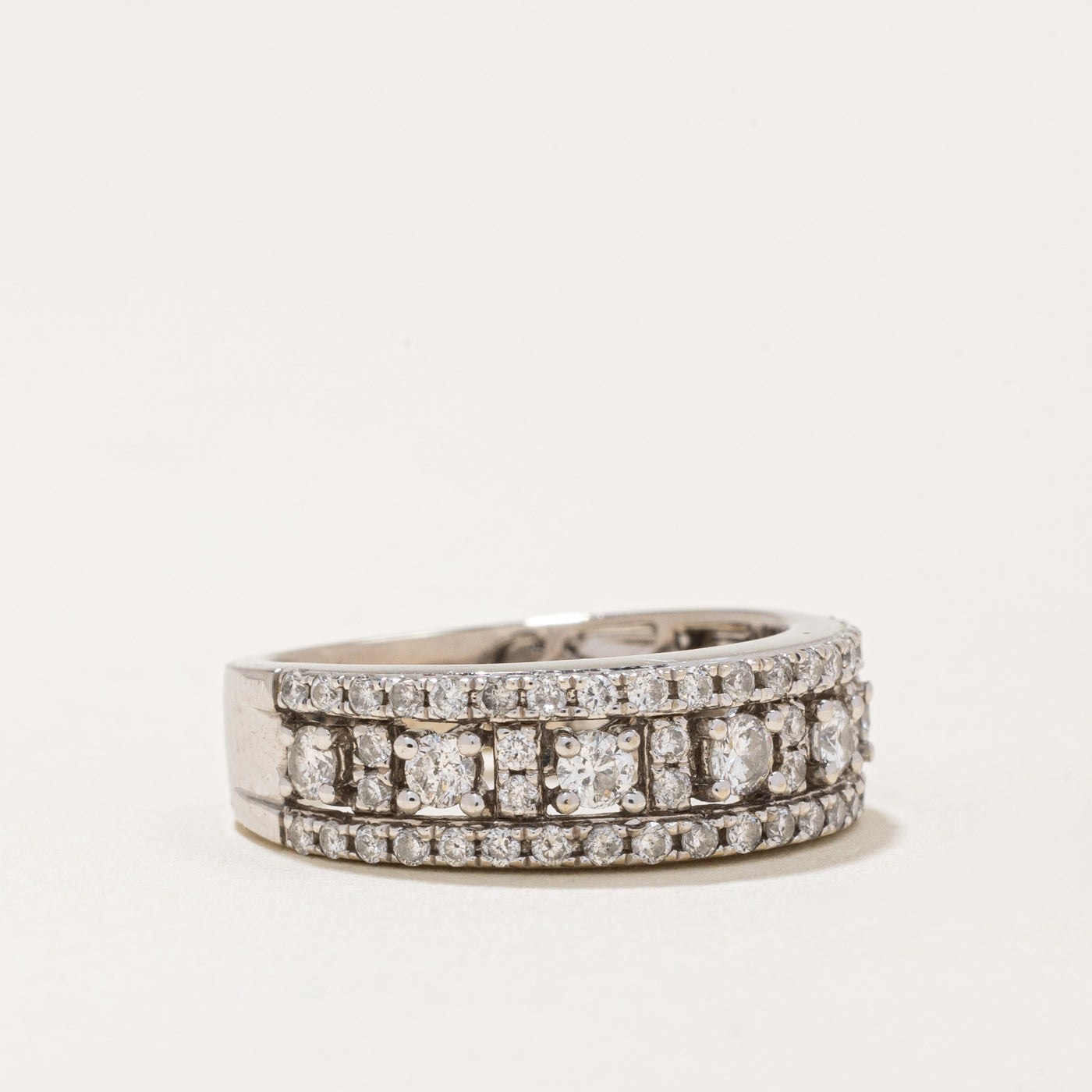 Bague en diamants | 0,50 ct | Taille 3,75 | 