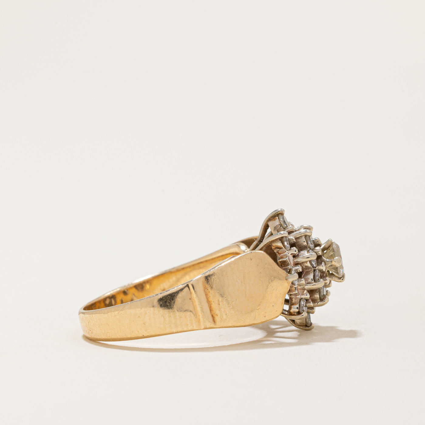 Diamond Cocktail Ring | 0.53ctw | SZ 6.75 |