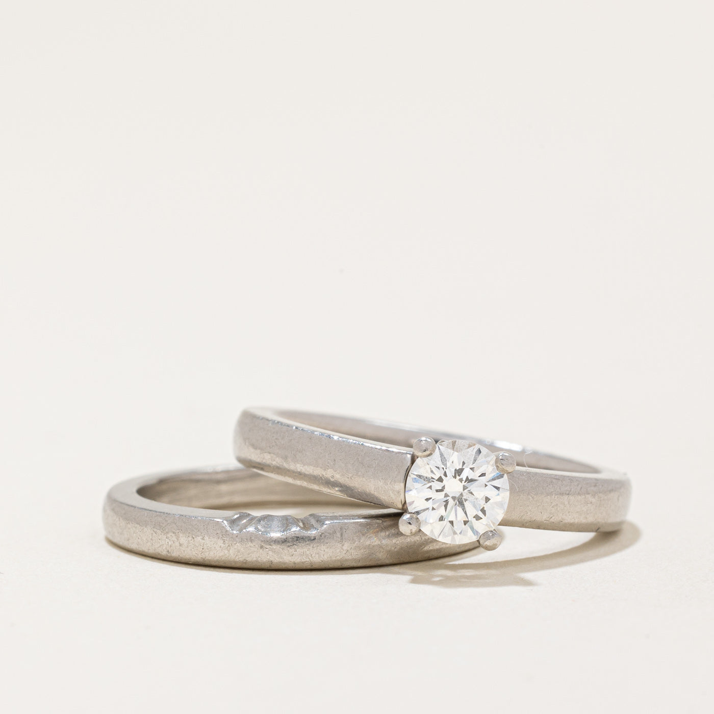 Birks' Diamond Wedding Ring Set | 0.50ct | SZ 6.5 |