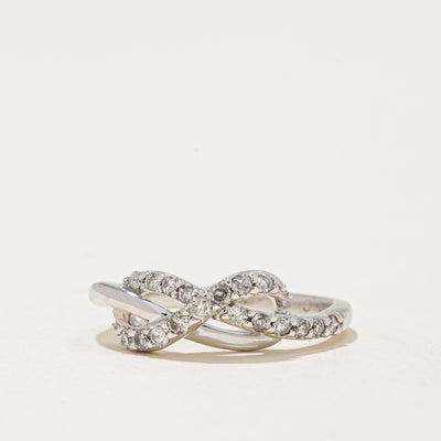 Diamond Knot Ring | 0.18ctw | SZ 4.5 |