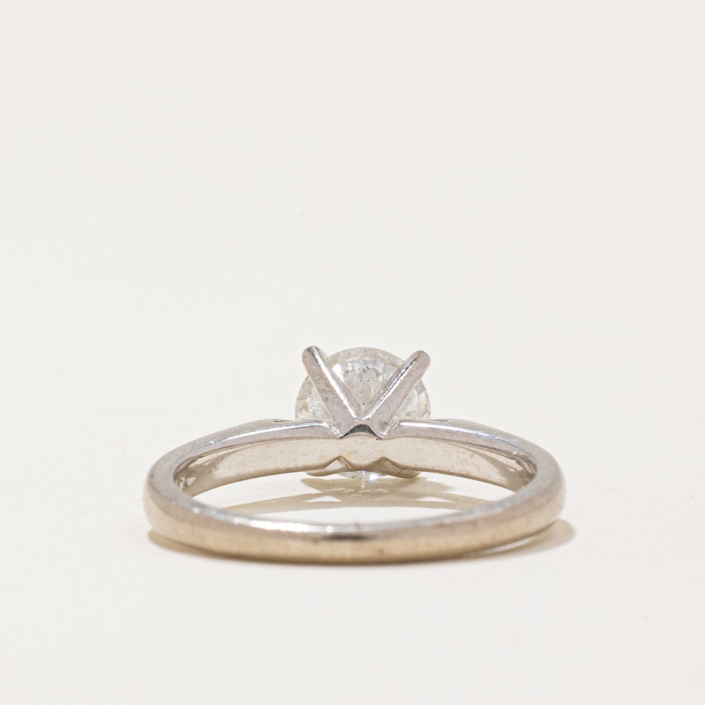 Solitaire Diamond Engagement Ring | 1.00ct I1/I2 F | SZ 4.5 |