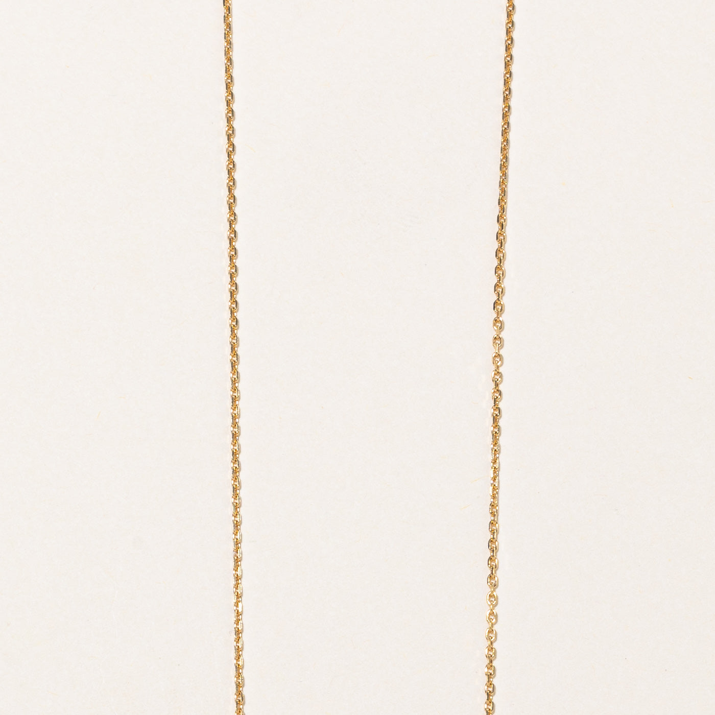 Horseshoe Diamond Pendant & Necklace | 0.01ct | 17.5" |