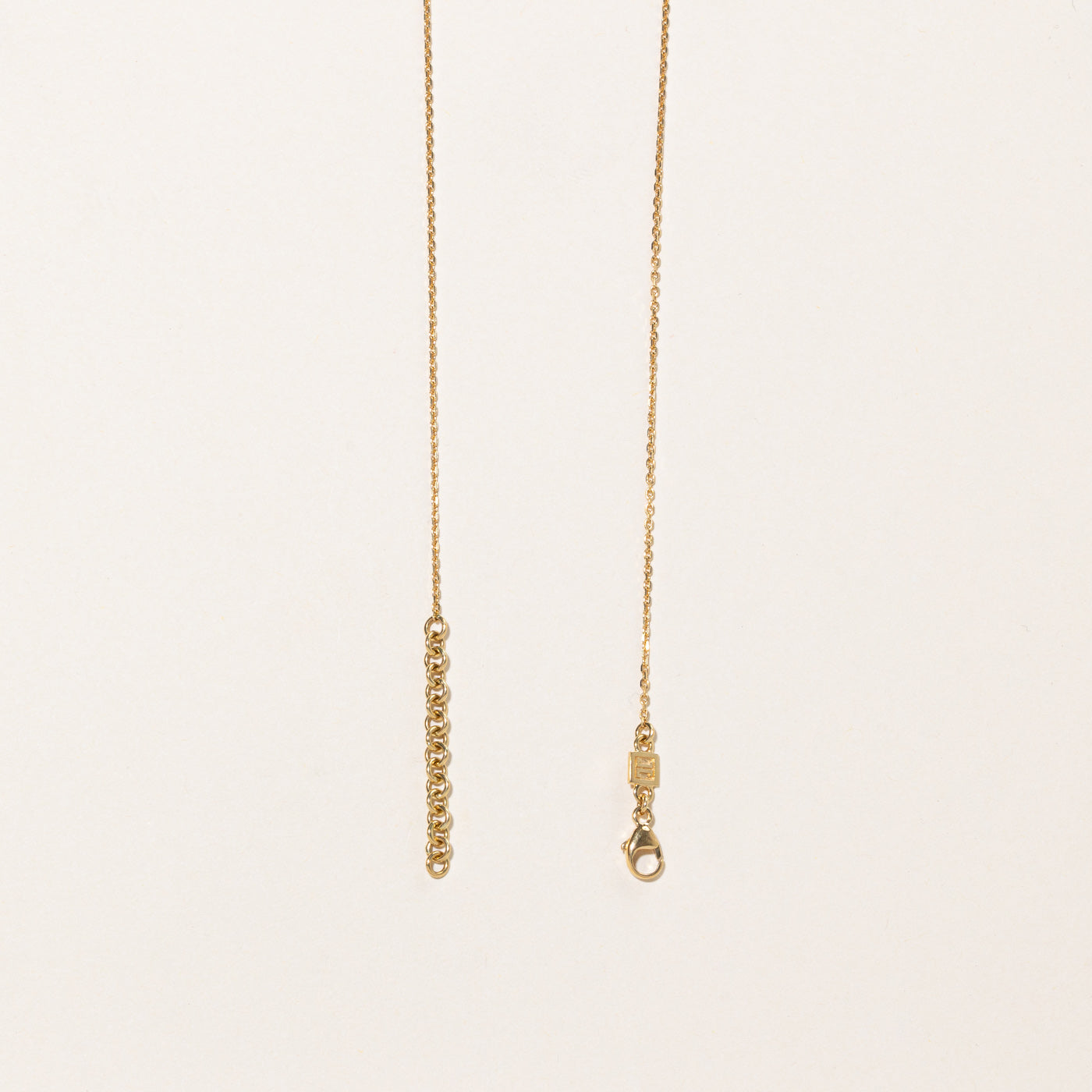 Horseshoe Diamond Pendant & Necklace | 0.01ct | 17.5" |