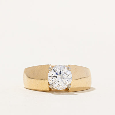 Diamond Engagement Ring | 1.54ct I1 D | SZ 8.75 |