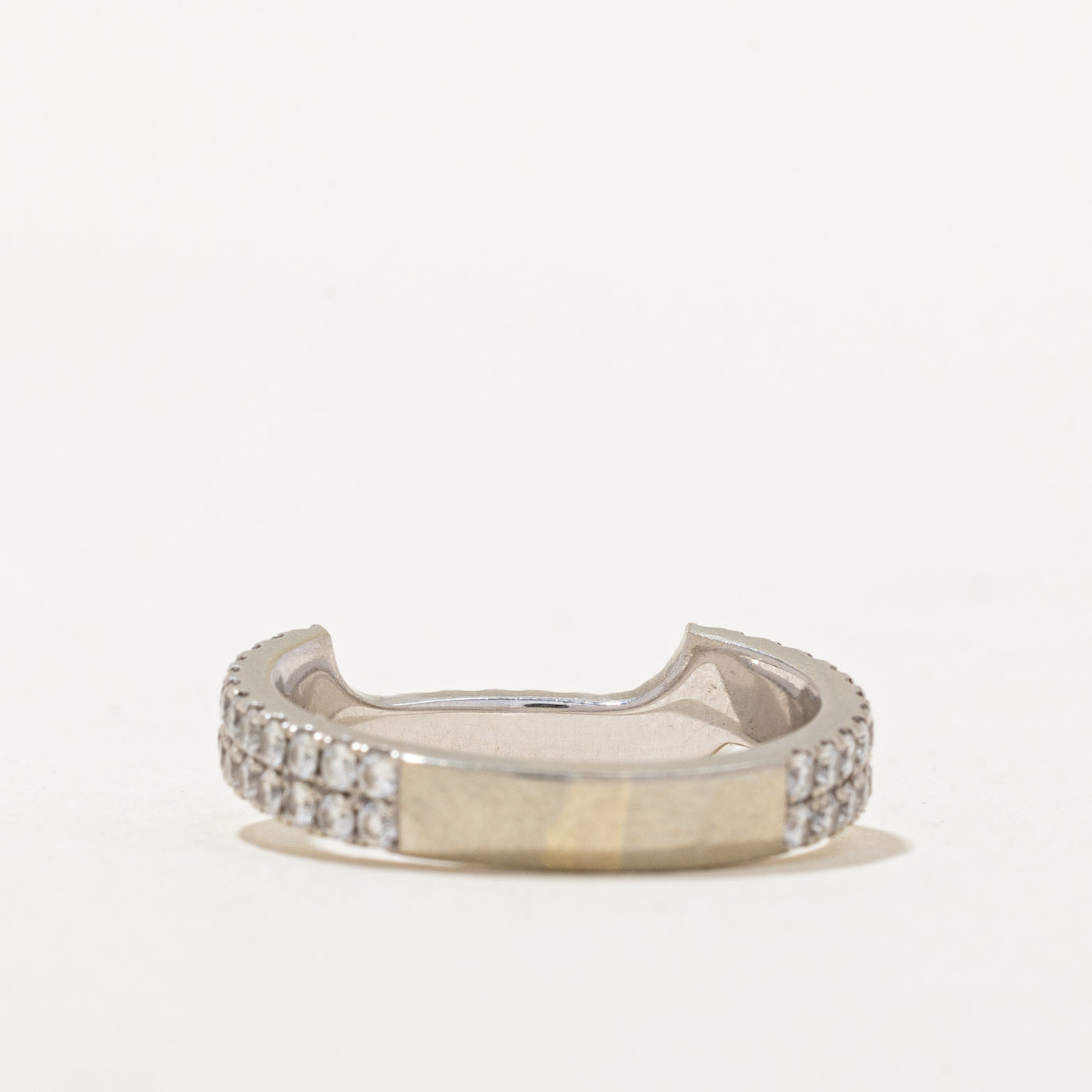 Mark Lash' Diamond Anniversary Contour Ring | 0.85ctw | SZ 6.5 |