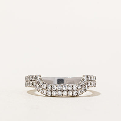 Mark Lash' Diamond Anniversary Contour Ring | 0.85ctw | SZ 6.5 |