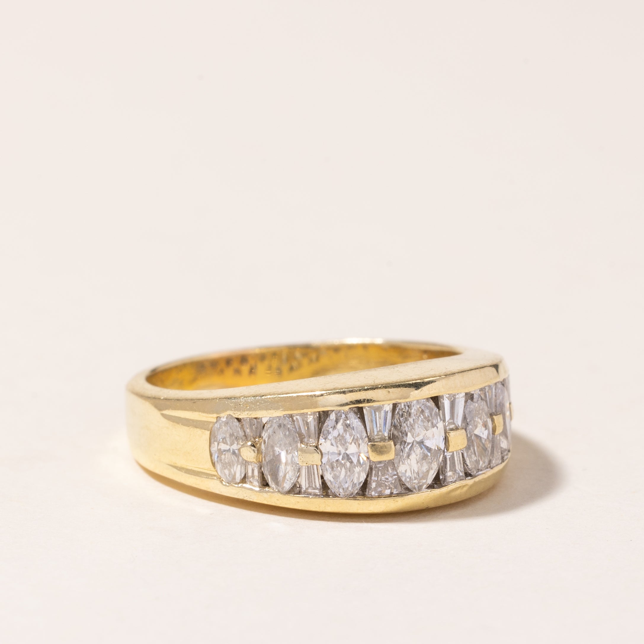 18K Yellow Gold Diamond Ring | 2.00ctw | SZ 9 |