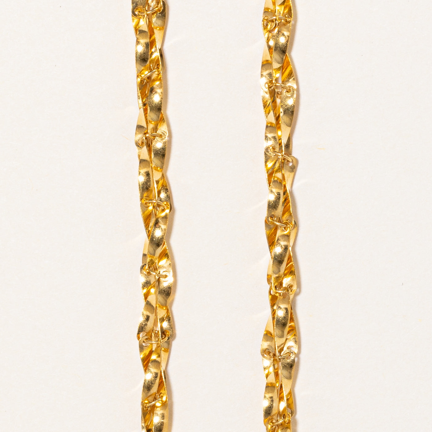 24k Yellow Gold Necklace | 16" |