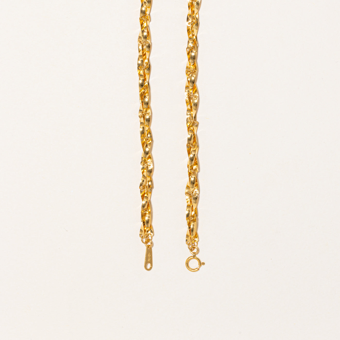 24k Yellow Gold Necklace | 16" |