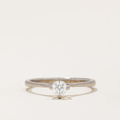 'Birks' Diamond Engagement Ring | 0.30ct VS1 F | SZ 7.75 |