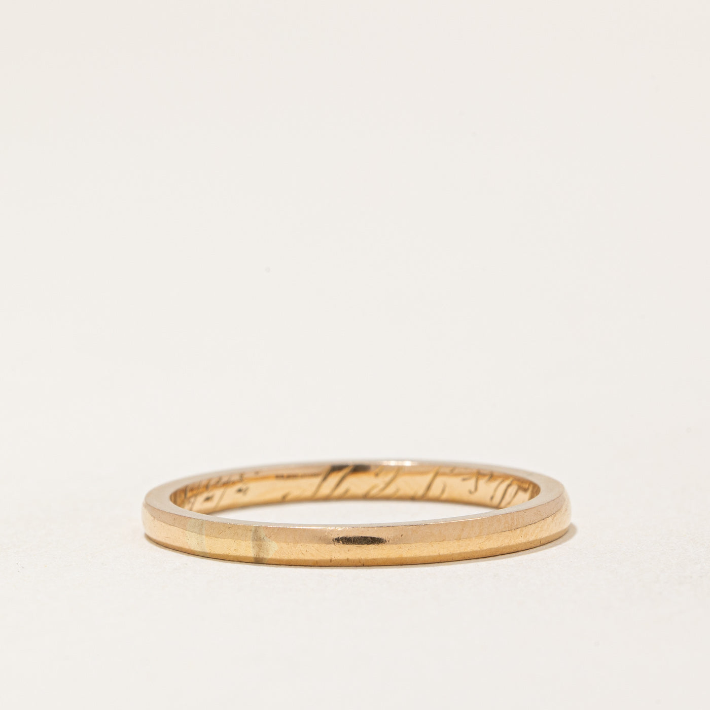 1915 Birmingham 18k Yellow Gold Band | SZ 8 |