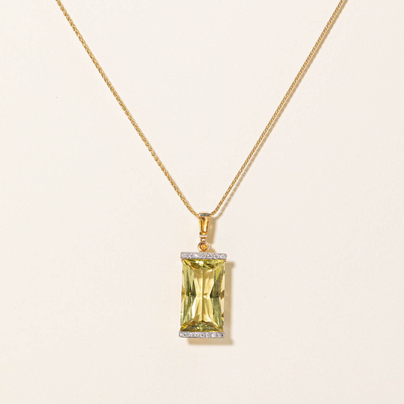 Multi Gemstone Pendant Necklace | 12.63ctw | 18" |