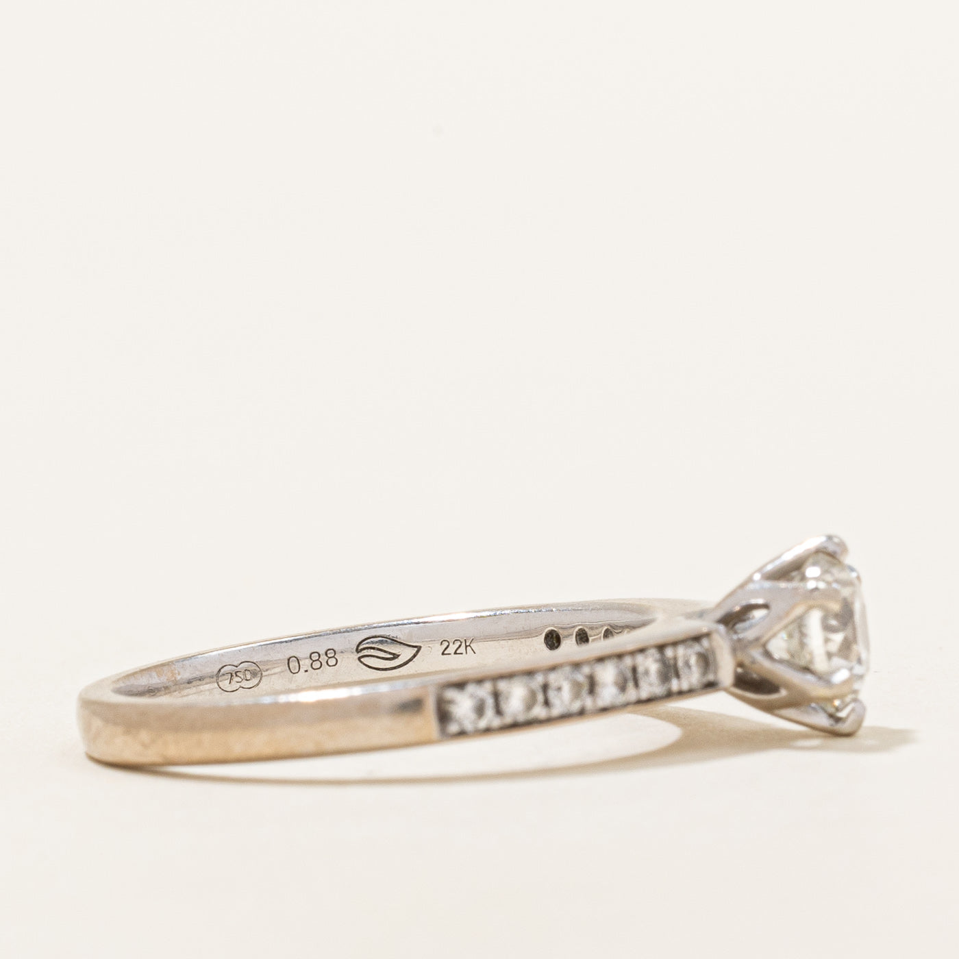 Canadian Diamond Engagement Ring | 0.75ctw | SZ 7.25 |