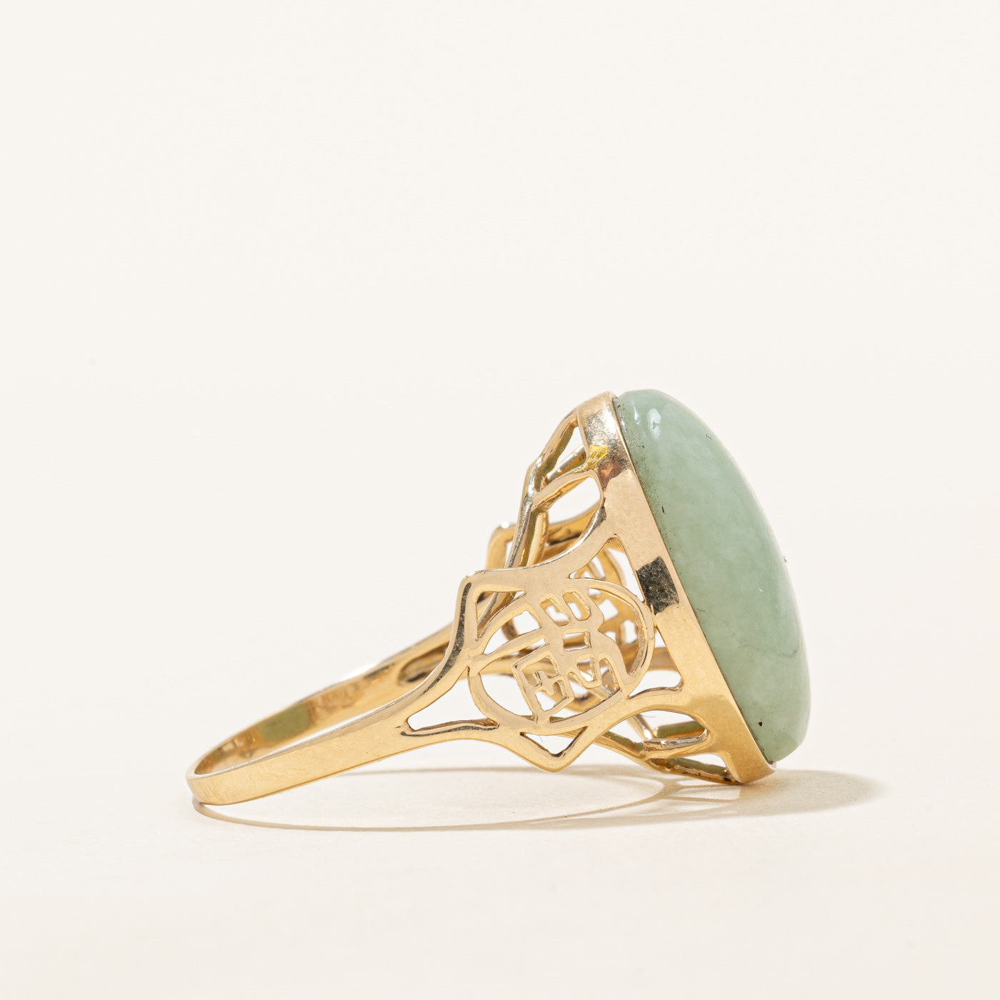Jadeite Cocktail Ring | 10.00ct | SZ 7.75 |