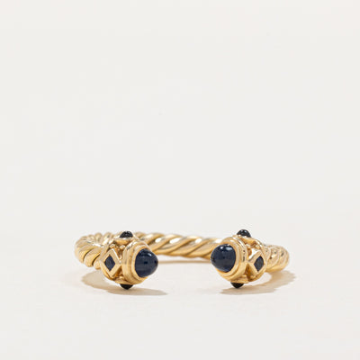 'David Yurman' Renaissance Sapphire Ring | 0.62ctw | SZ 4.25 |
