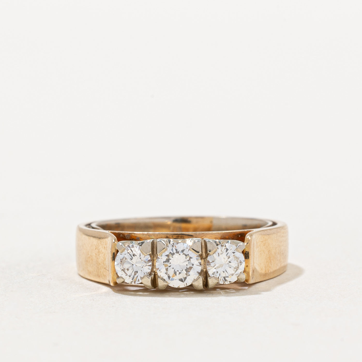 Three Stone Diamond Ring | 0.56ctw | SZ 5.25 |