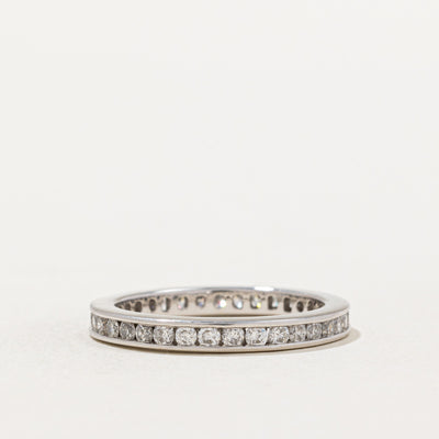Channel Set Diamond Eternity Band | 1.05ctw | SZ 7.75 |