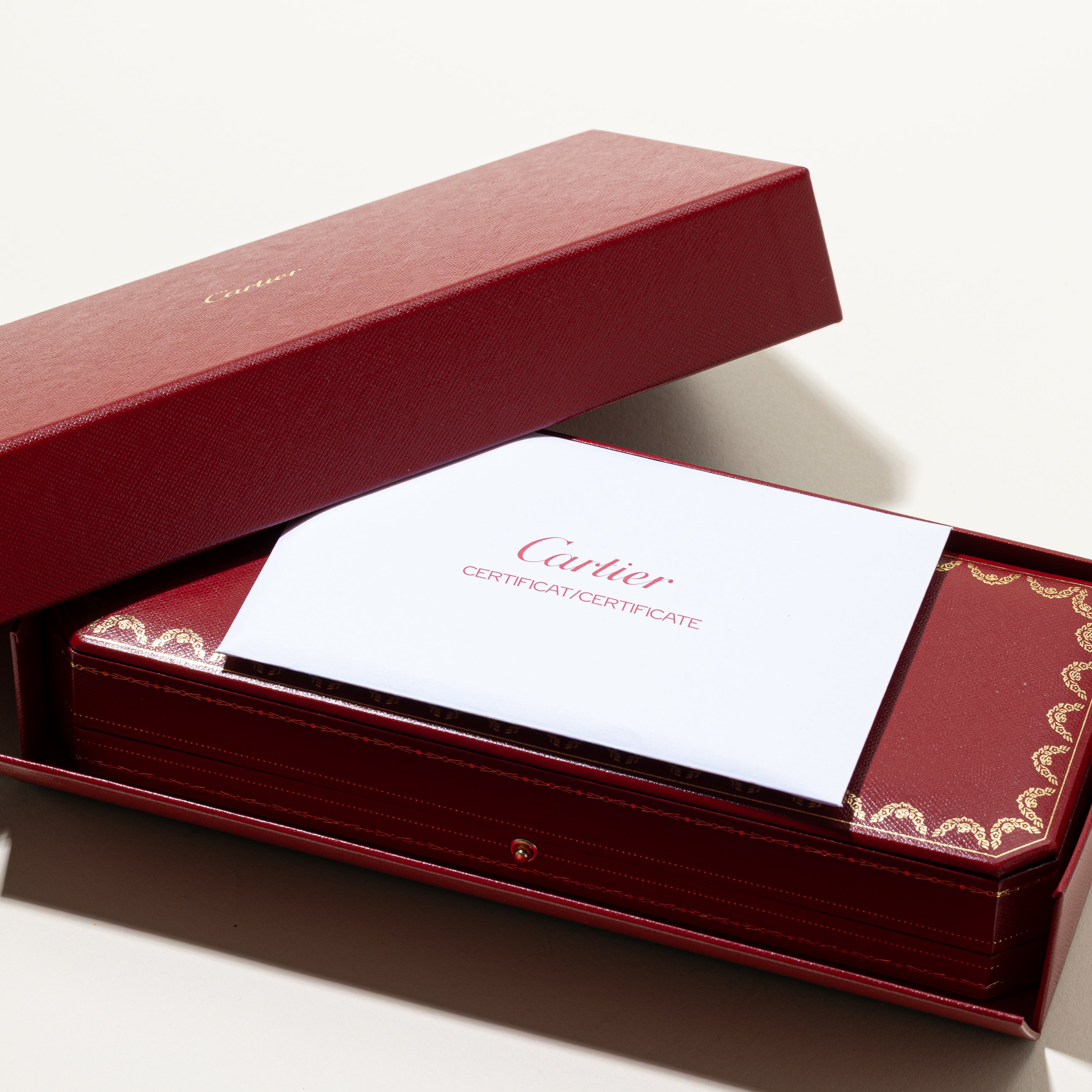 'Cartier' Santos de Cartier Necklace | small model | 22"