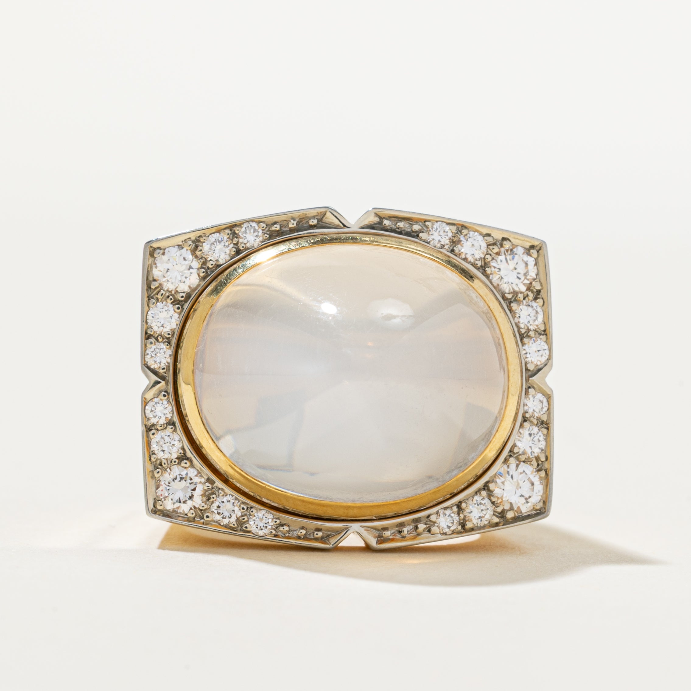 ゴールド ダイヤモンド風 バンドリング TIFFANY&Co. ティファニー フォーエバー バンド 3P ダイヤモンド