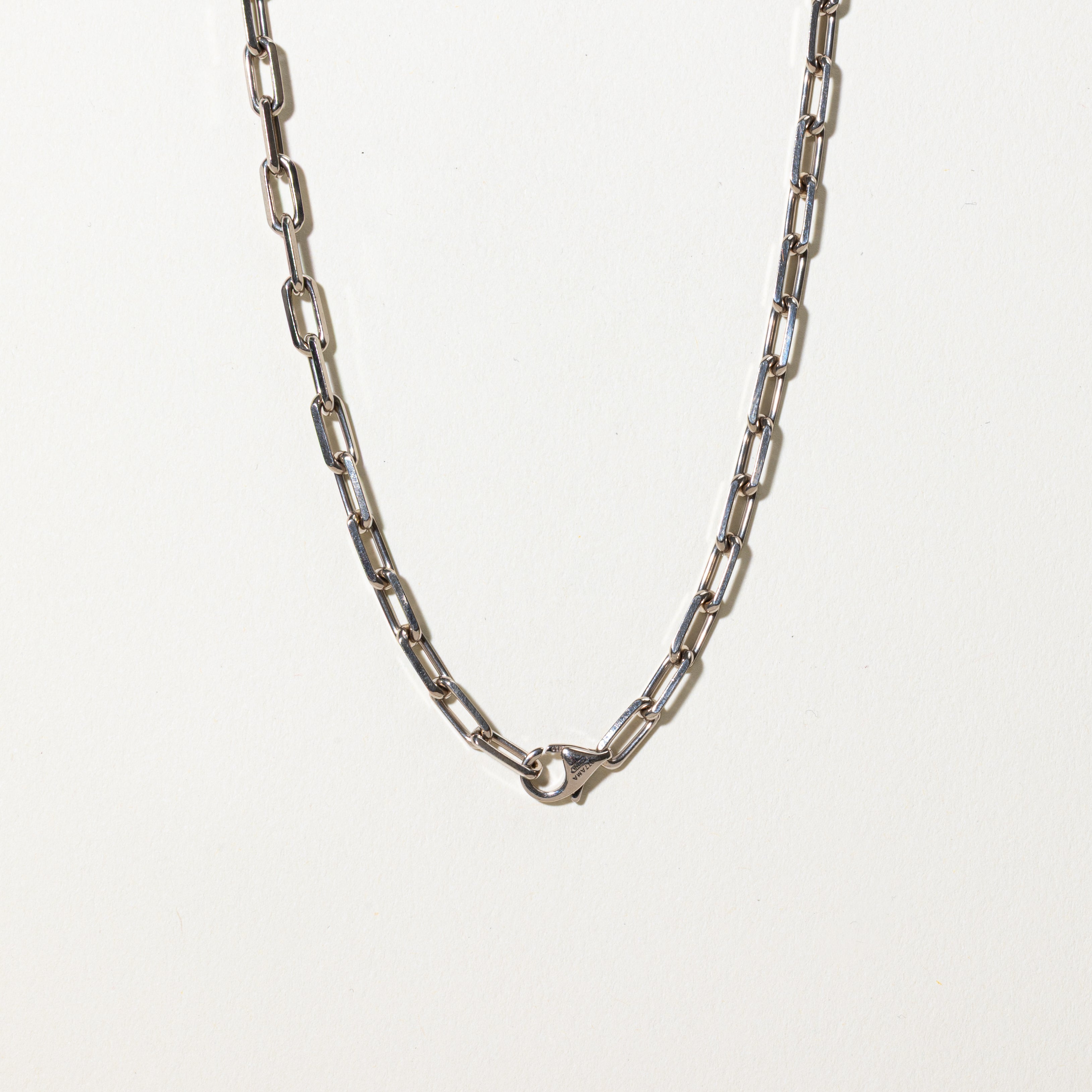 'Cartier' Santos de Cartier Necklace | small model | 22"